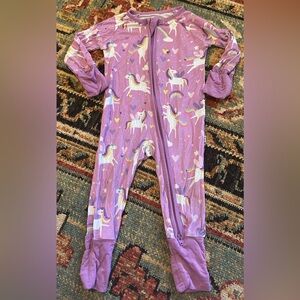 Little Sleepies Siennas Unicorn Zippy